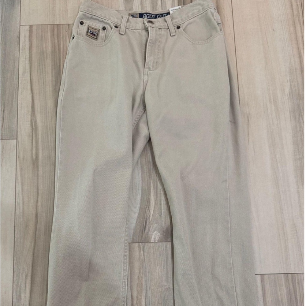 Cruel Girl Beige Denim Jeans
